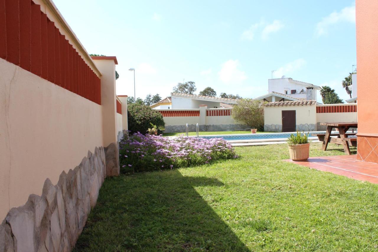 Chalet Marisma Con Piscina Privada Villa Chiclana de la Frontera Exterior foto